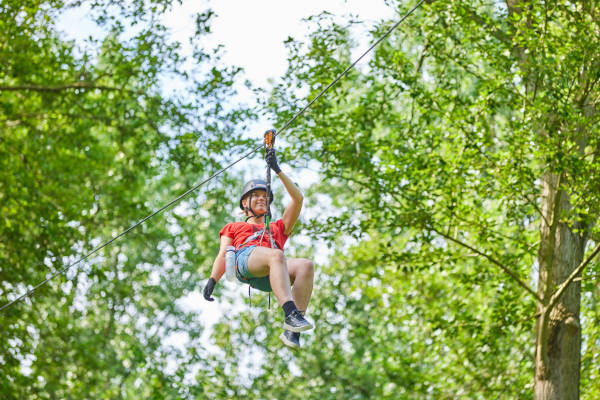 Klimbos Fun Forest Amsterdam: Zipline