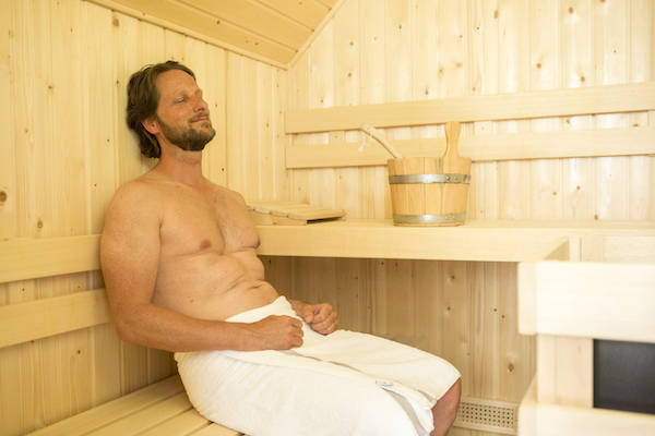 Sauna bij Landal De Waufsberg