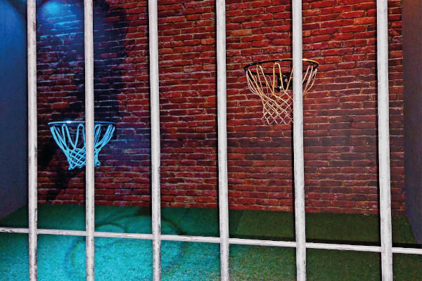 Prison Area basketbal