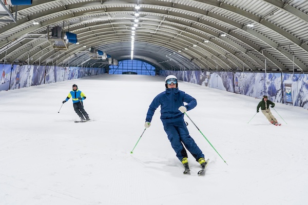 SnowWorld Zoetermeer: Samen van de skibaan af