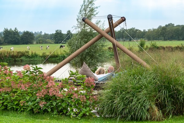 Relaxen in de ligstoel