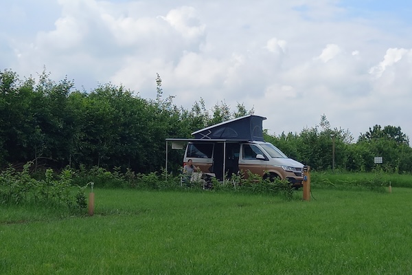 Geniet van de rust op een van de camperplekken bij in de 7e hemel