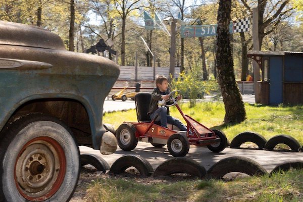 Crossen op de skelterbaan