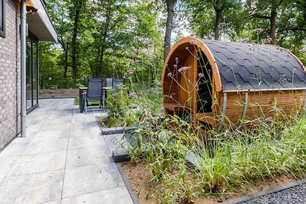 Vakantiehuis met eigen sauna bij Vakantiepark De Rimboe & De Woeste Hoogte