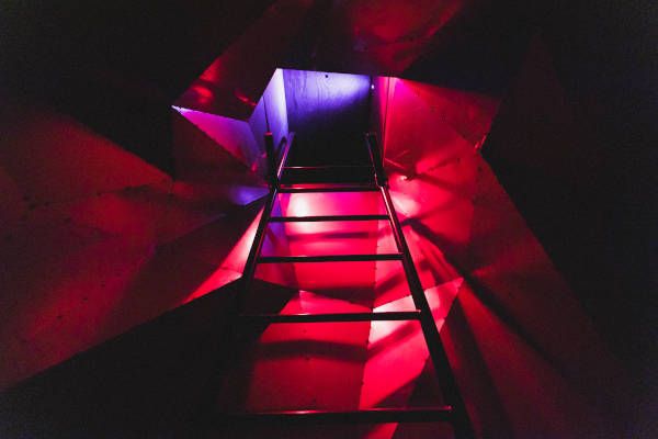 Trap naar een geheime kamer