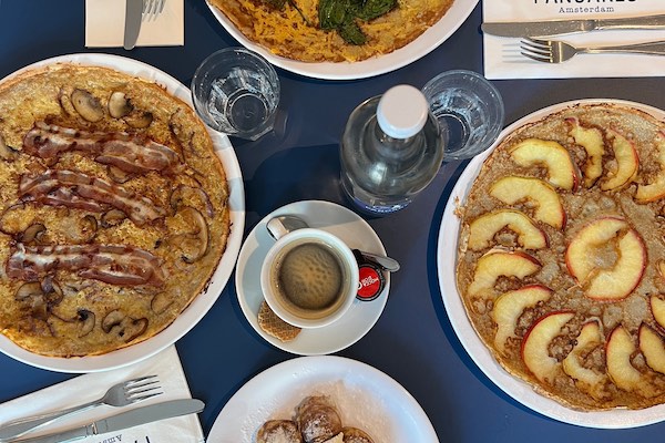 PANCAKES Amsterdam Centraal: Verschillende soorten pannenkoeken