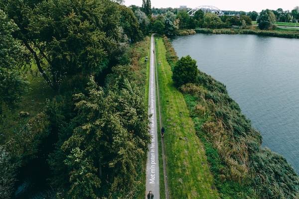 Gedicht op de weg