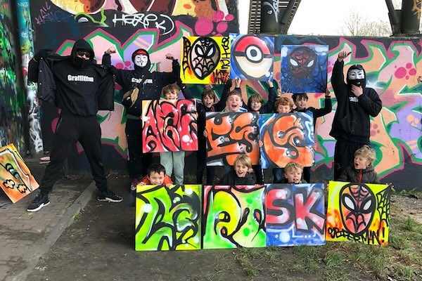 Graffitifun Nieuw-Vennep in Nieuw-Vennep